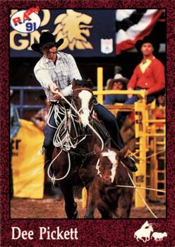 1991 Rodeo America Set B #59 Dee Pickett Front
